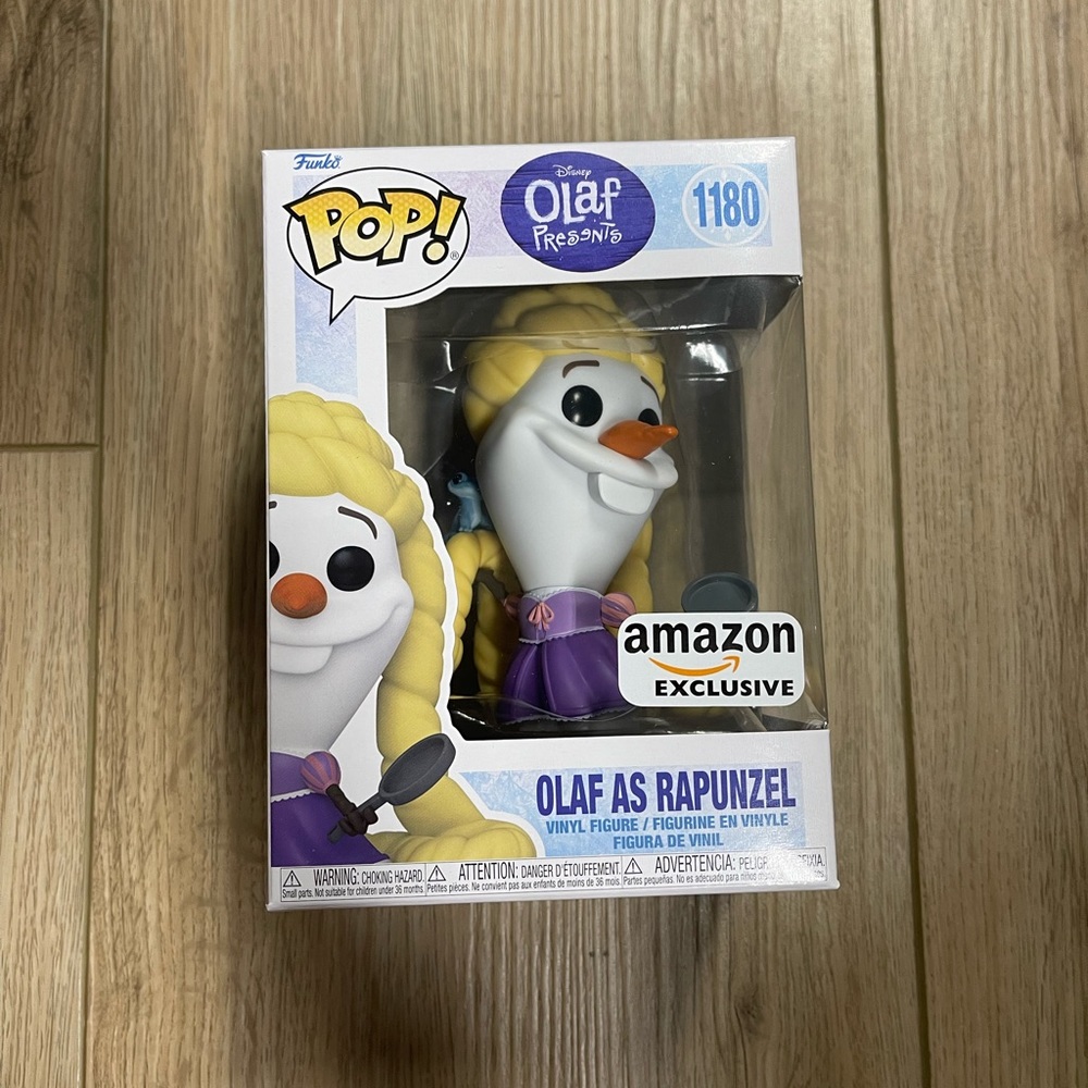 Funko Pop Disney Olaf Presents Olaf RAPUNZEL Tangled Frozen #1180 Exclusive NEW